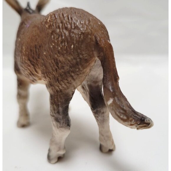 Vintage 1989 Schleich Hand-Painted Resin Donkey Figurine Toy 13212 - READ - Picture 6 of 9